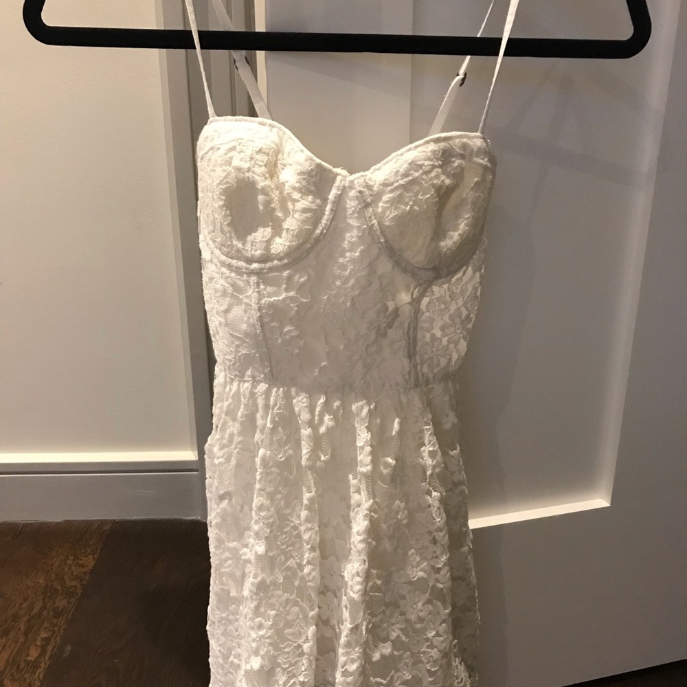 Abercrombie & Fitch Lace Bustier Dress